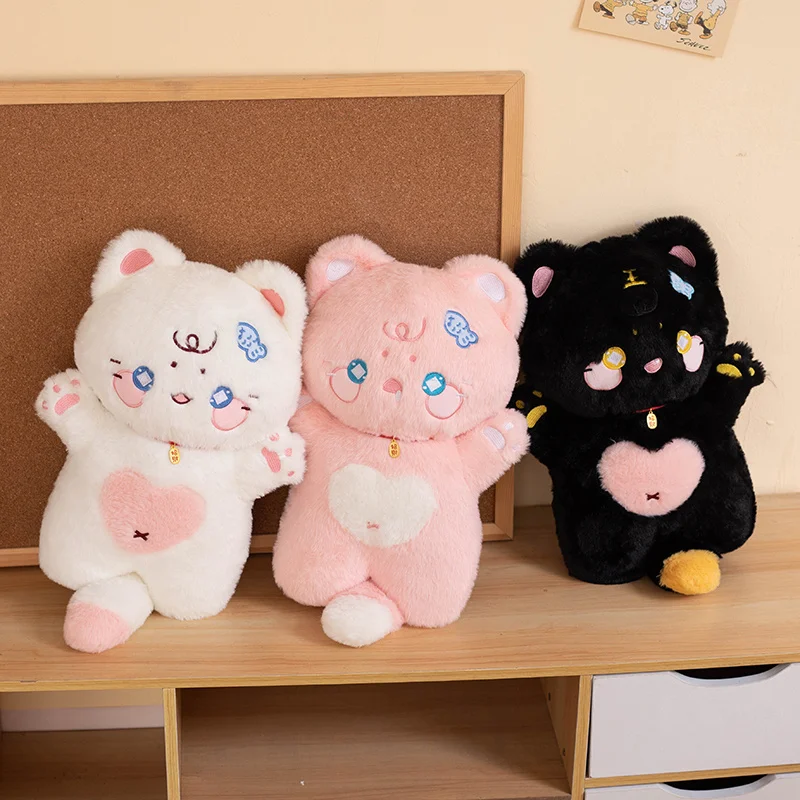 Diseño de gato Kawaii como elemento decorativo