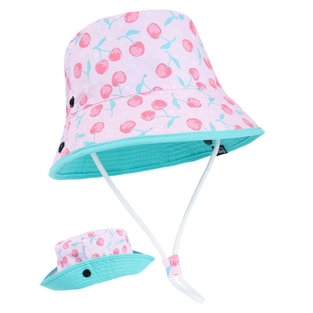 Sombrero de pescador plegable infantil con protección solar playa
