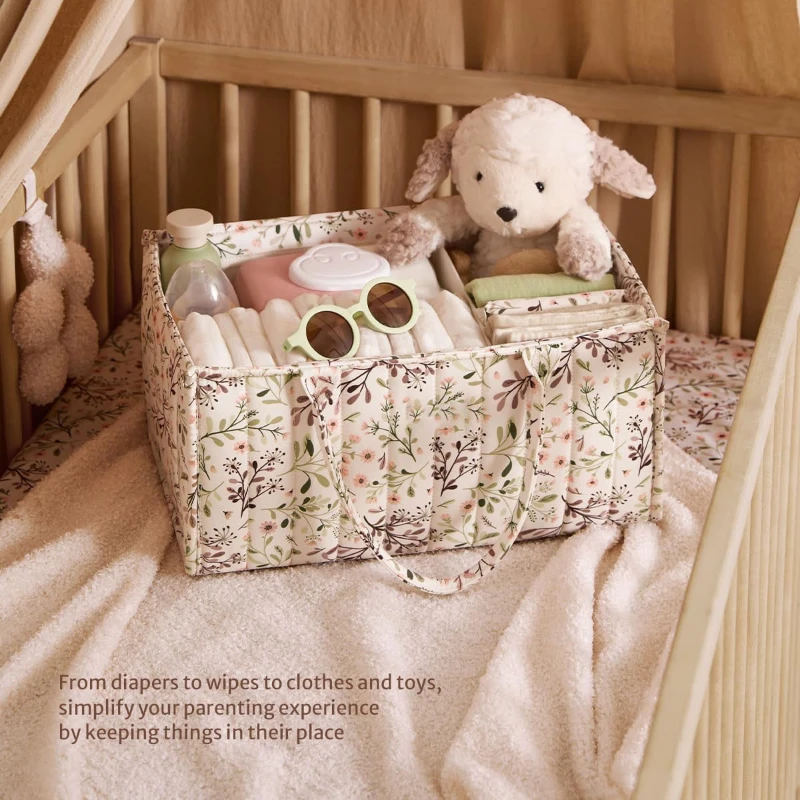 Bolsa plegable impermeable para pañales de bebé, organizador - imagen 3