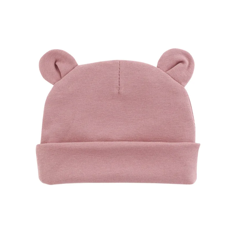 Gorro bebé recién nacido con orejeras de otoño e invierno - imagen 3
