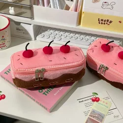 Estuche de lápices de cereza para niños – bolsa escolar