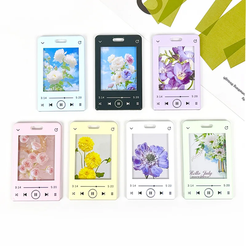 Tarjetero escolar acrílico transparente, llavero y funda para ídolo - imagen 5