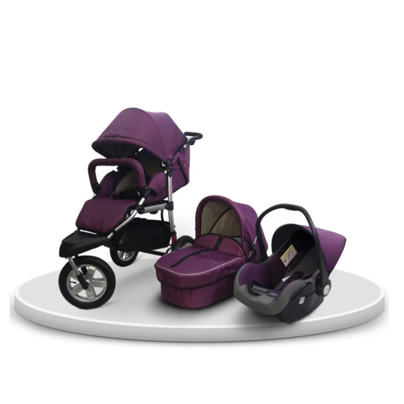 Cochecito jogging 3 en 1 convertible con triciclo infantil para niño - imagen 5