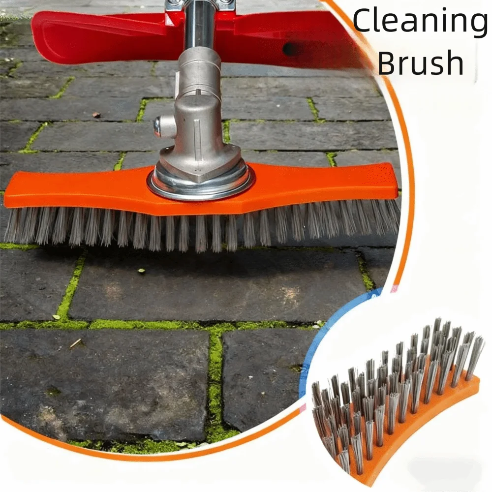 Cepillo de limpieza resistente para jardín con mango ajustable - imagen 3