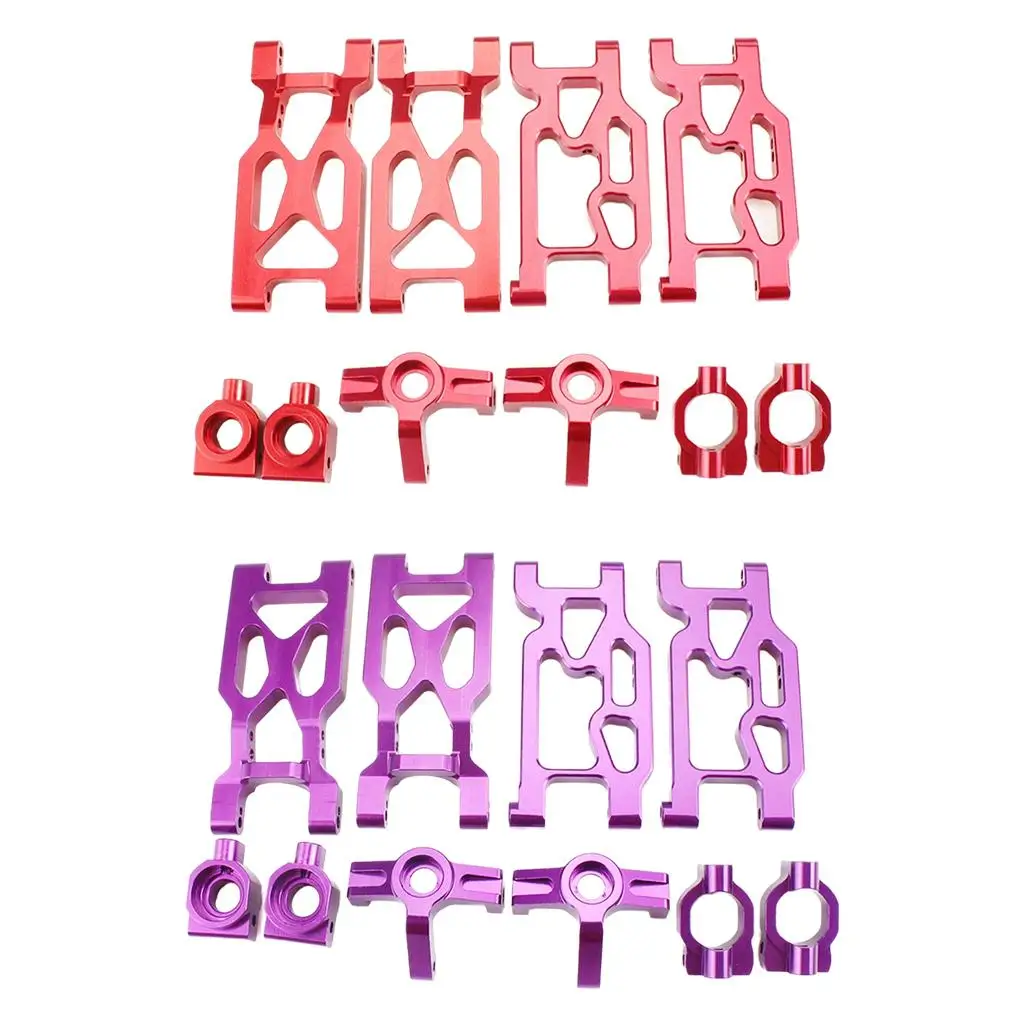 Brazo delantero y trasero de metal para coche RC WLtoys 104001 - imagen 2