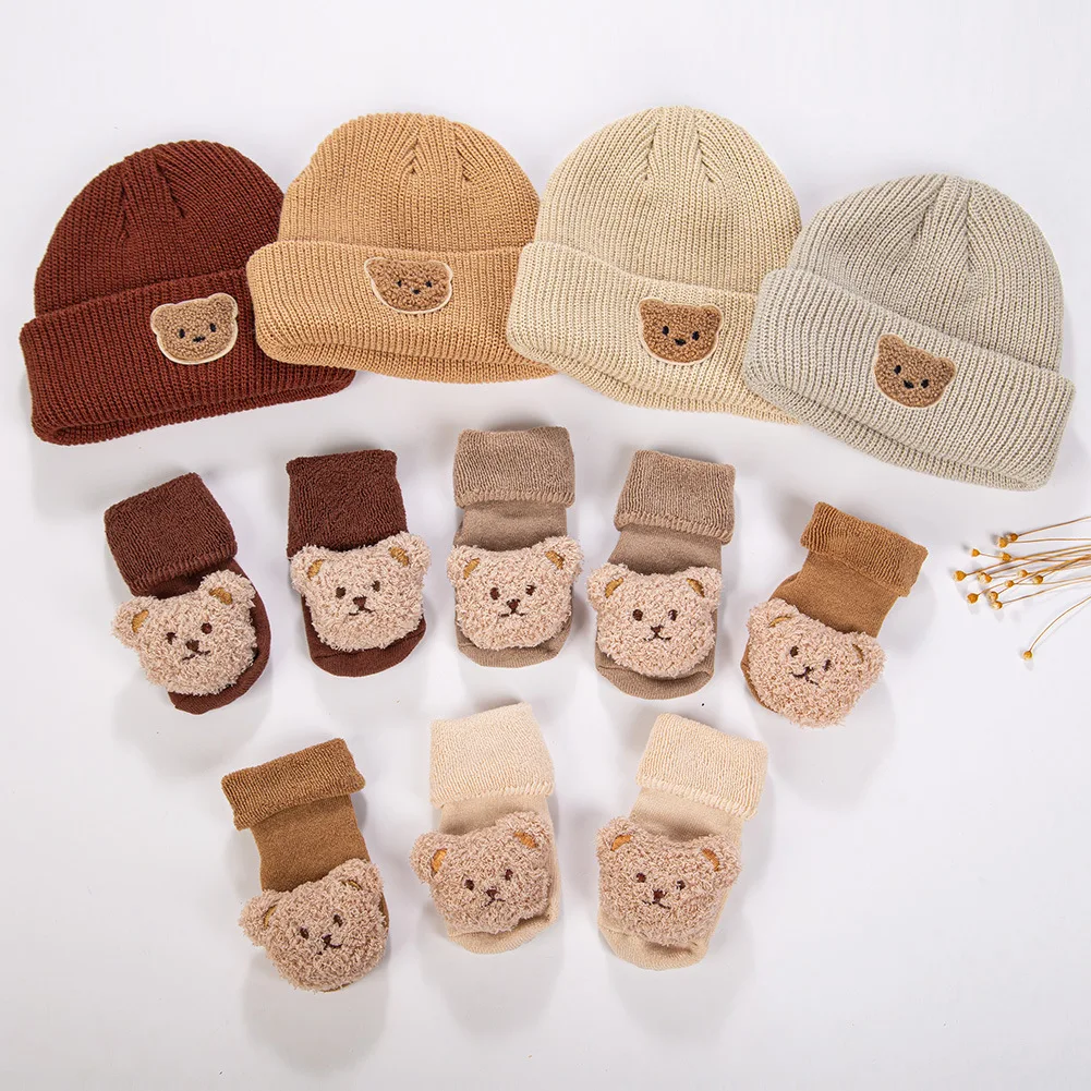 Conjunto de bebé con motivo de oso
