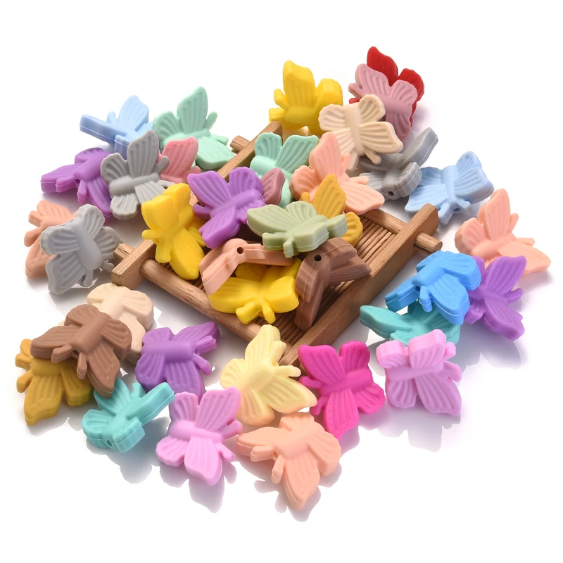 Set de cuentas animales silicona