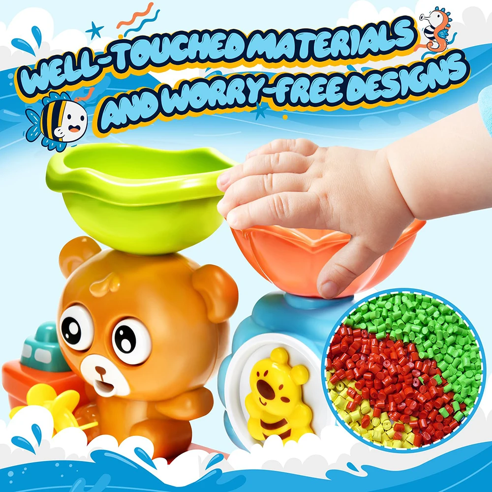 Juguete de juegos de agua con engranajes