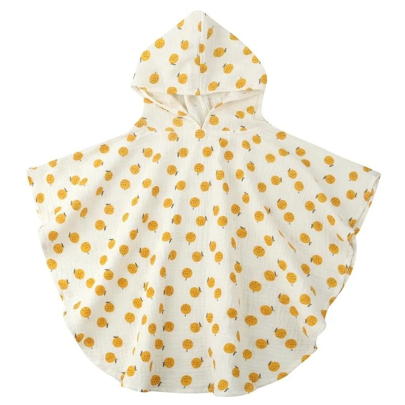 QX2D ACCS Toalla bebe con capucha floral de bano y transpirable - imagen 4