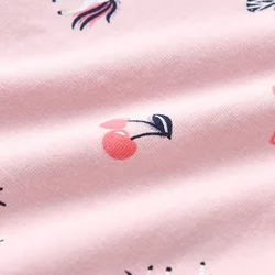 DXTON Mallas ajustadas de algodón para niñas con estampado floral