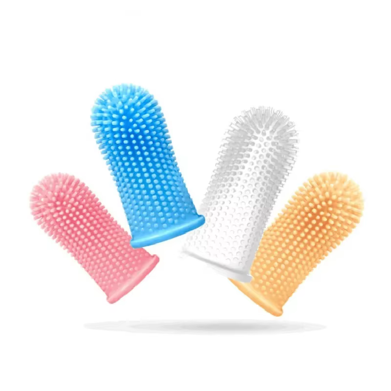 Dedal dental suave para bebé – Limpiador bucal y lingual - imagen 2