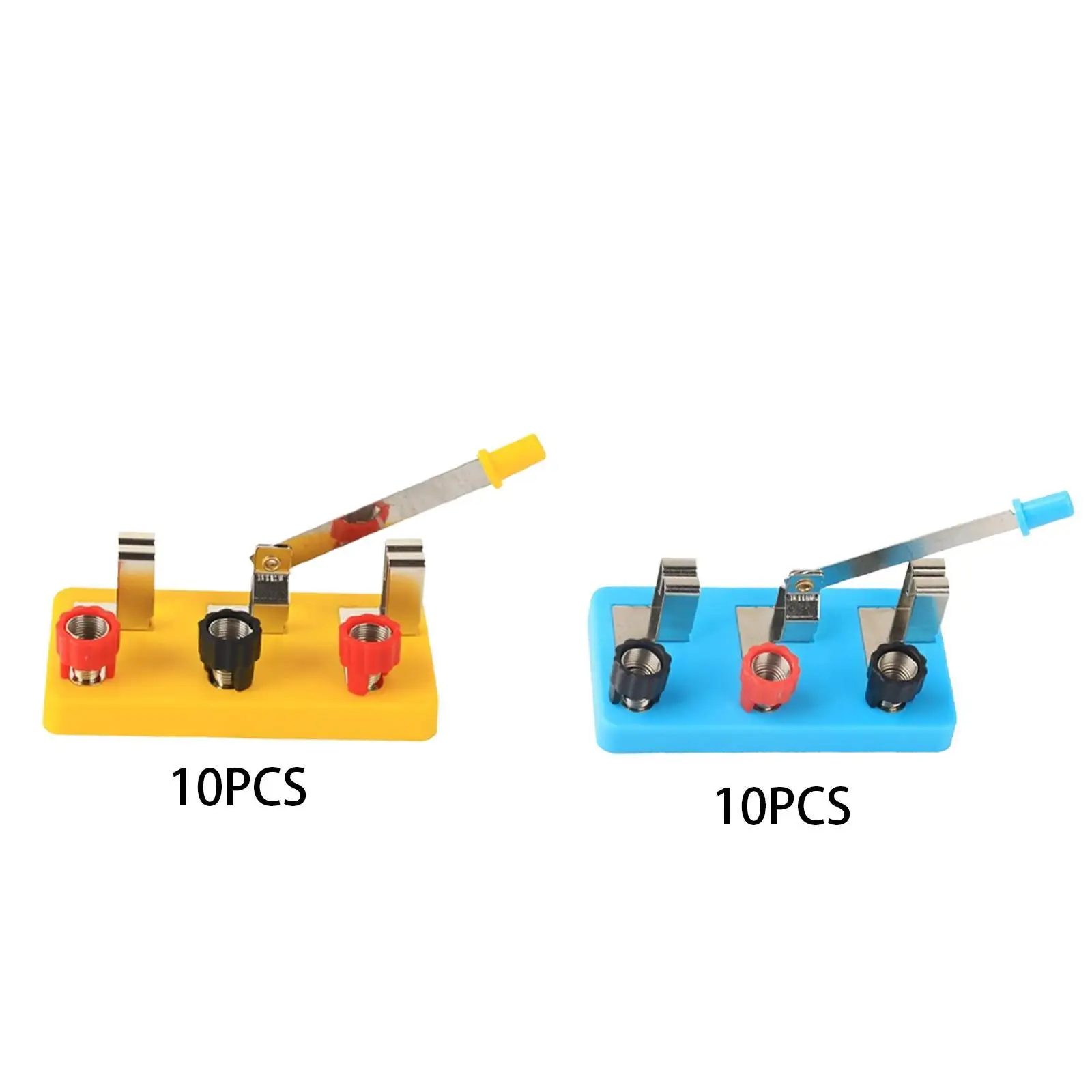 10 Pieces Single Pole Double Throw Switch Science Toys Education Toys for Children Gifts Age 8 9 10 11 12 Years Old Teacher