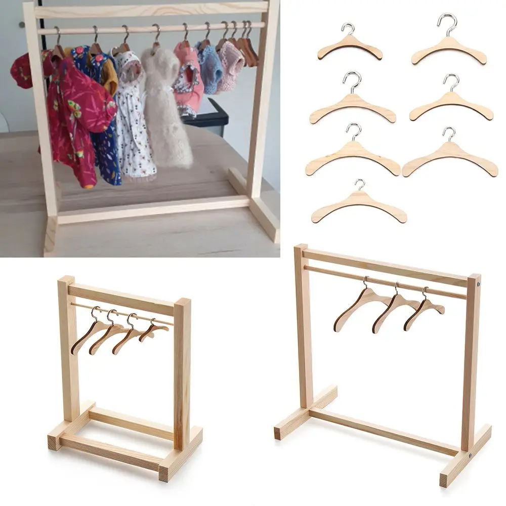 Perchas de madera para niño – Organizador infantil práctico - imagen 3
