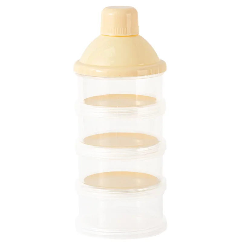 Contenedor de leche en polvo desmontable multicapa para bebé