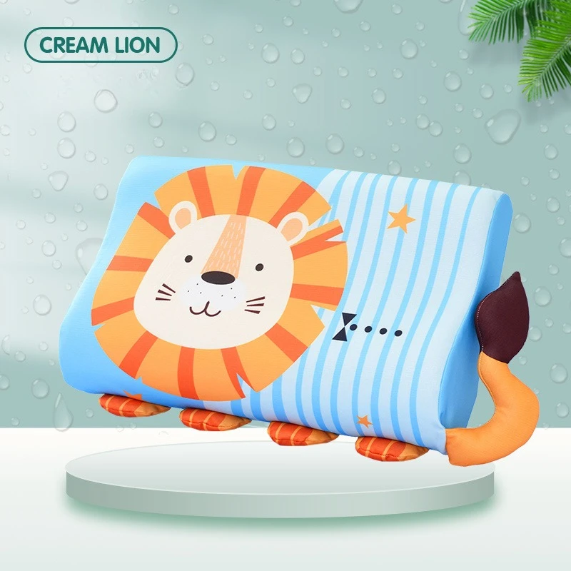 Almohada viscoelástica infantil con funda suave de dibujos animados - imagen 5
