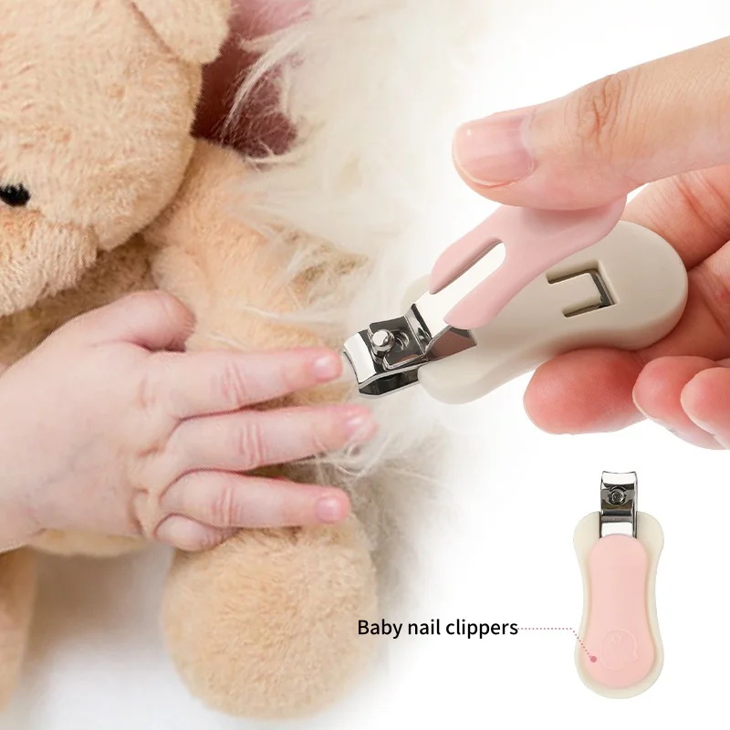 Cortaúñas bebé portátil antiarañazos para mamá y recién nacidos - imagen 4