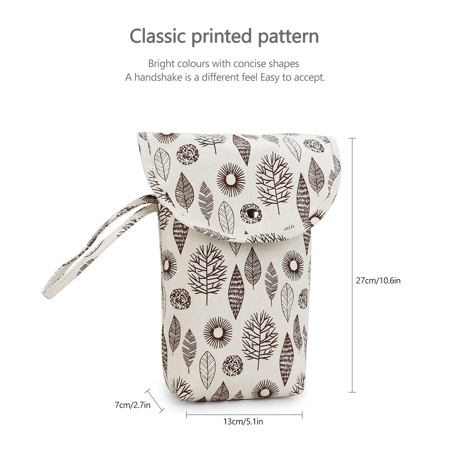 Bolsa portapañales impermeable reutilizable – Práctica para bebé - imagen 4