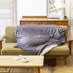 Manta de peluche realista pez rayo para habitación y siesta