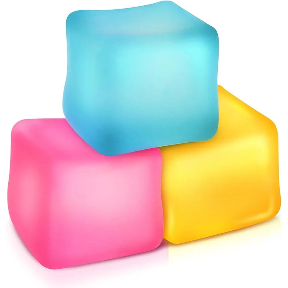 Juguete sensorial para pellizcar niños – Bloque transparente antiestrés - imagen 2