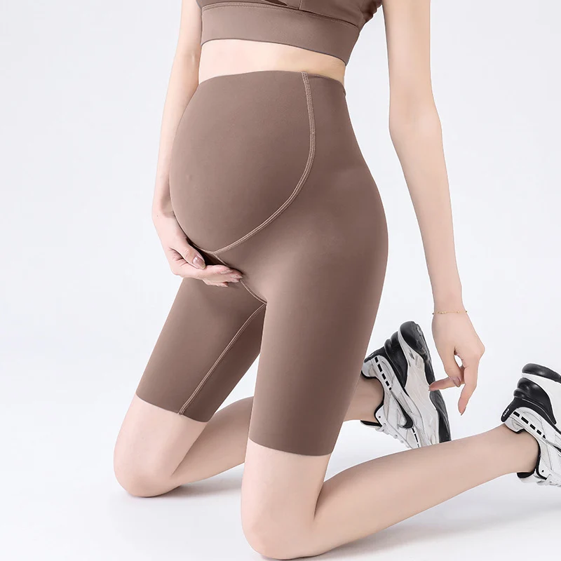 Pantalones cortos de yoga para embarazadas – Transpirables y ligeros - imagen 5
