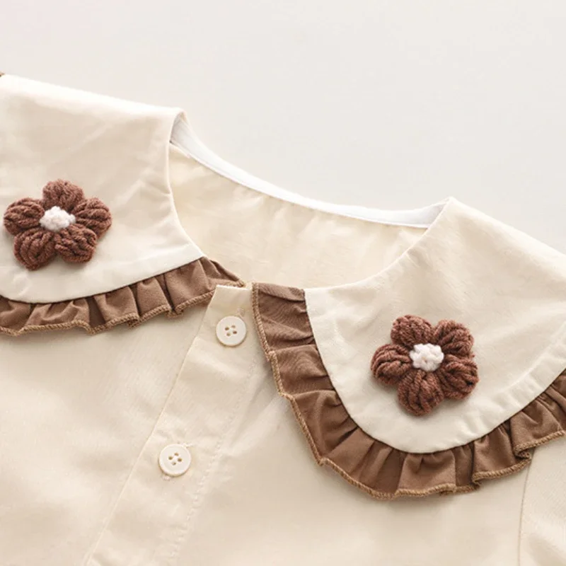 Conjunto de ropa para bebe: chaleco, camisa y pantalon, moda infantil - imagen 5