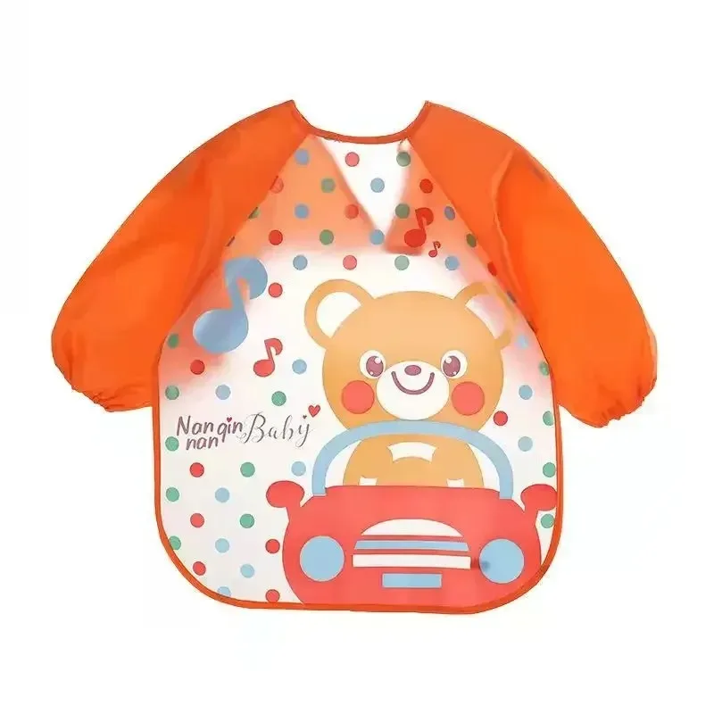 Babero impermeable con mangas largas EVA para alimentación - imagen 5