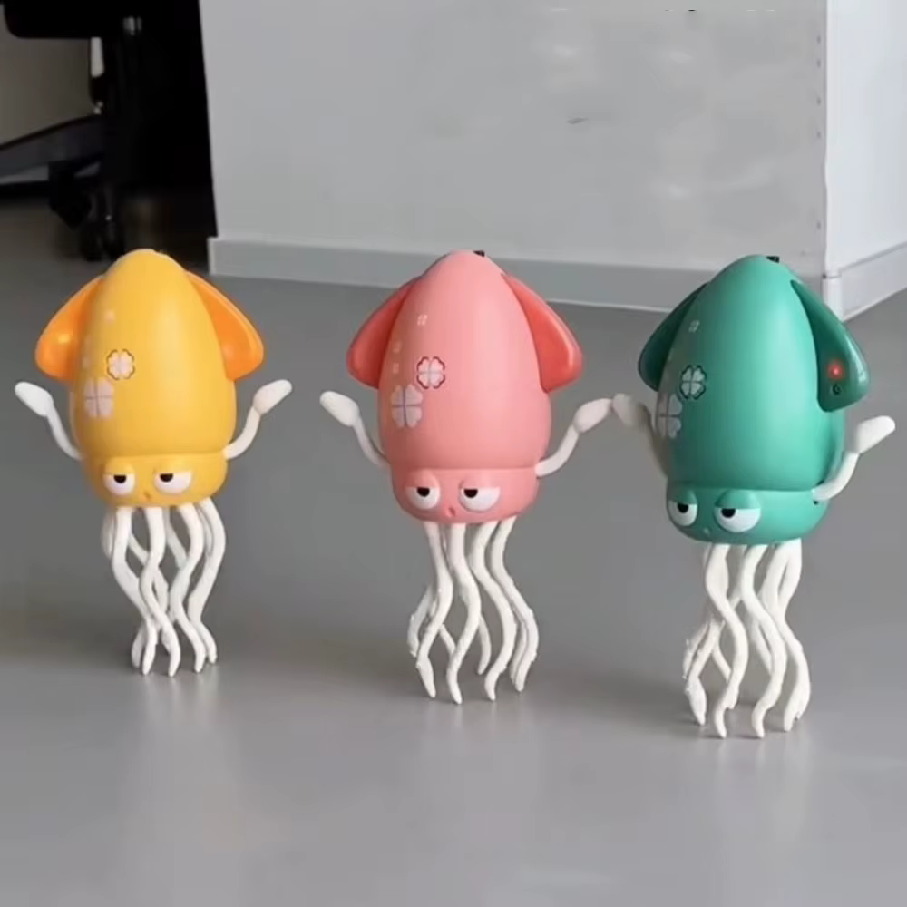 Juguete para gatear musical luminoso calamar y pulpo - imagen 3