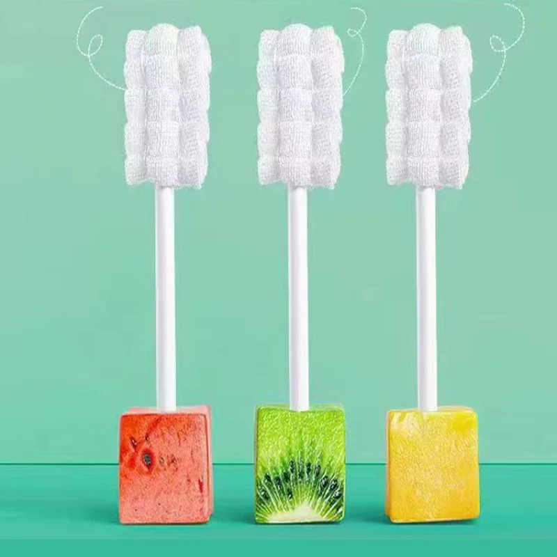 Palitos desechables para limpiar lengua y restos de leche