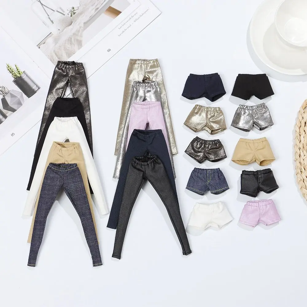 Vestidos vaqueros y mallas elásticas para muñecas BJD