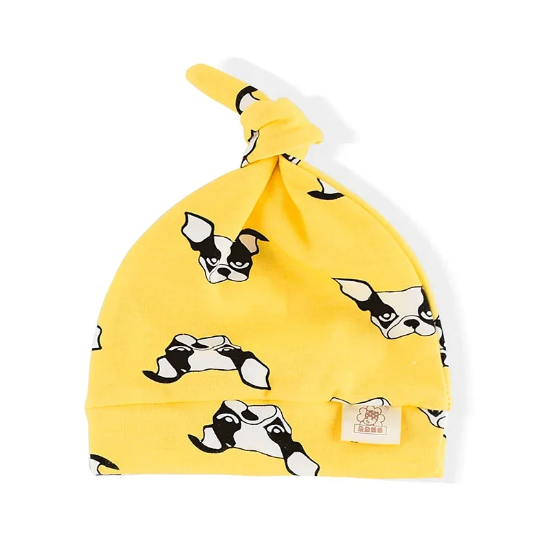 Gorro anudado suave para bebé y niño ideal fotos dormir cómodo estilo - imagen 2