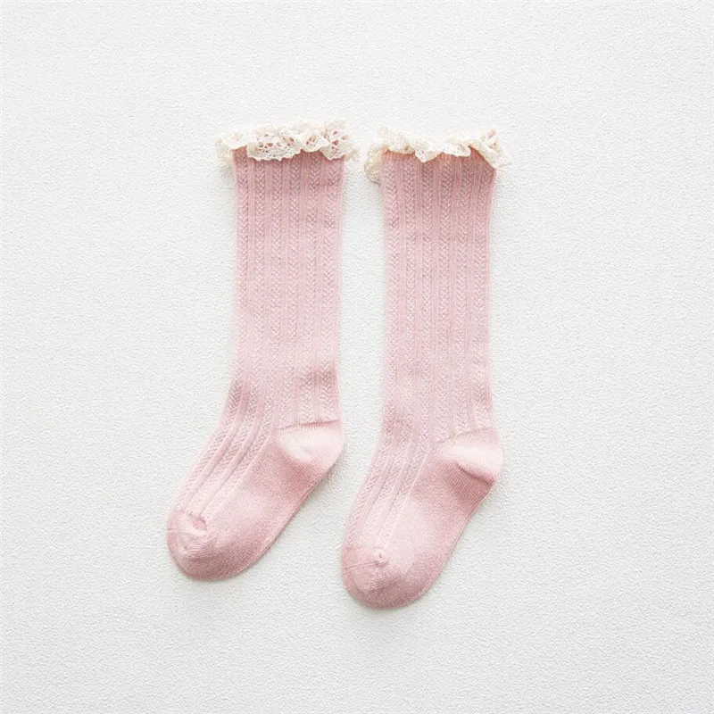 Calcetines princesa de algodón con encaje para niña - imagen 4
