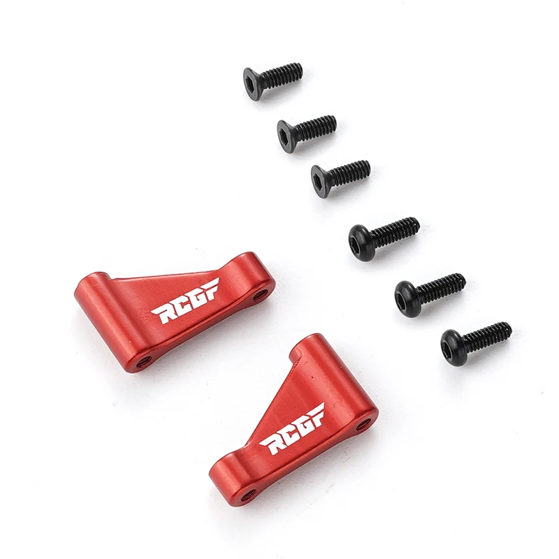 Brackets delanteros en rojo y azul para RC