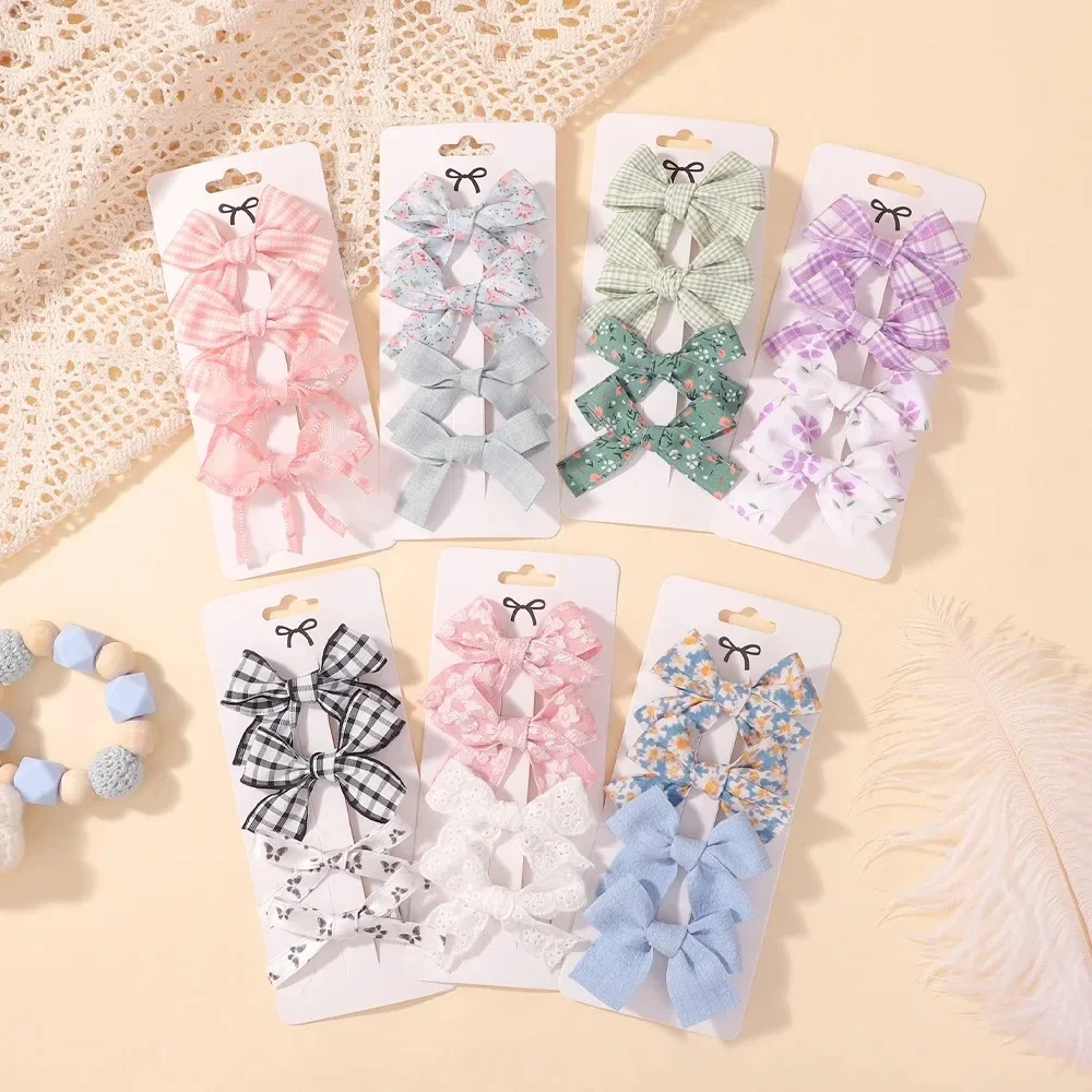 Horquillas con lazo de encaje para el pelo niña - imagen 3