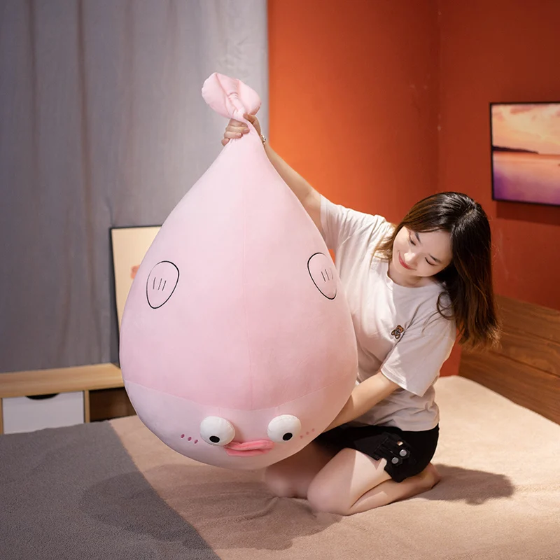 Cojín de peluche pez relleno para dormir, estilo tierno - imagen 5