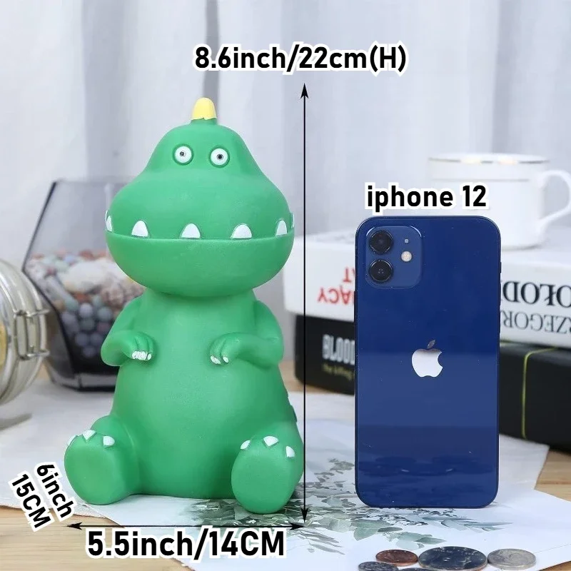 Hucha de dinosaurio irrompible para niños – Regalo Navidad - imagen 3