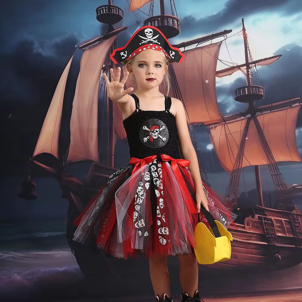 Conjunto de pirata infantil completo