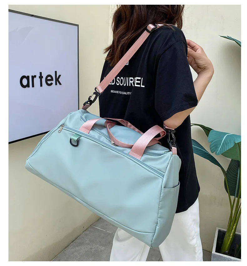 Bolsa de viaje para mujer, estilo de gran capacidad