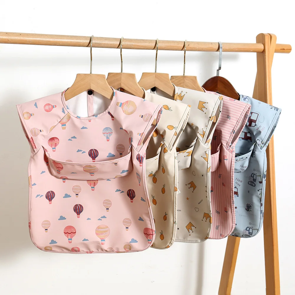 Delantal de pintura impermeable para niños – Babero aprendizaje antisuciedad - imagen 3