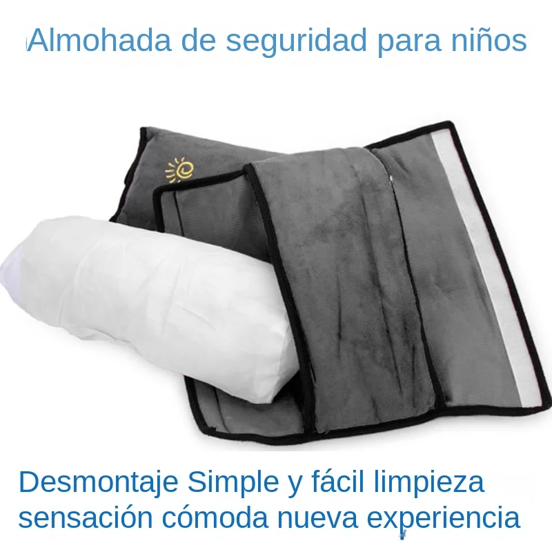 Protector hombro cinturón seguridad niños – Cojín felpa suave - imagen 4