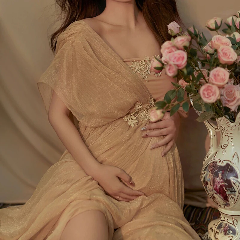 Vestido de maternidad para sesión fotográfica - imagen 2