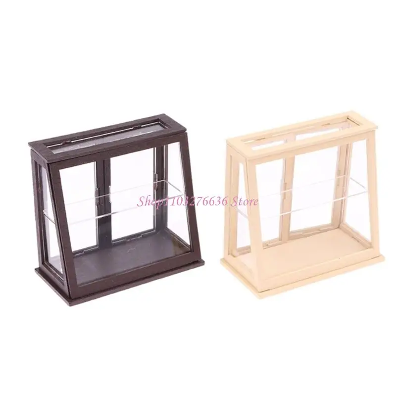 Estante pastel estilo panadería para mini casas 1/12