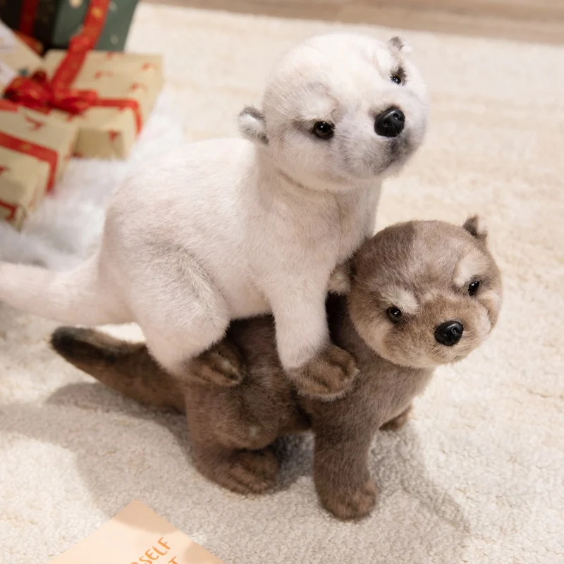 Peluche de nutria realista para niños – Regalo perfecto - imagen 5
