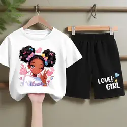 Conjunto veraniego 2 piezas para niños: camiseta y pantalones cortos