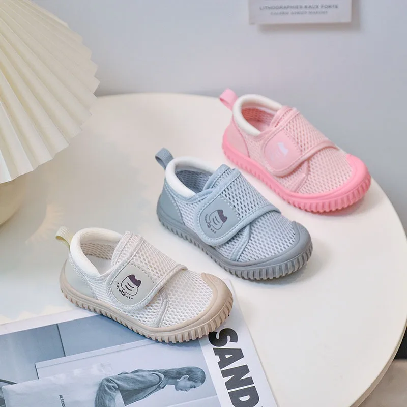 Zapatillas antideslizantes de malla transpirable para niños pequeños - imagen 4