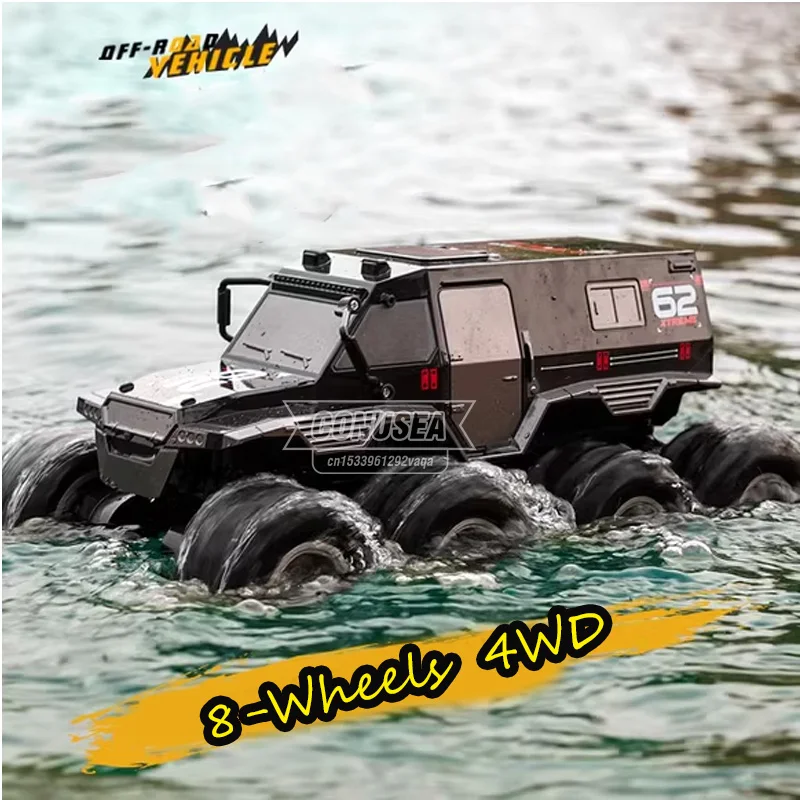 JJRC Coche teledirigido anfibio todoterreno con acrobacias para niños - imagen 5