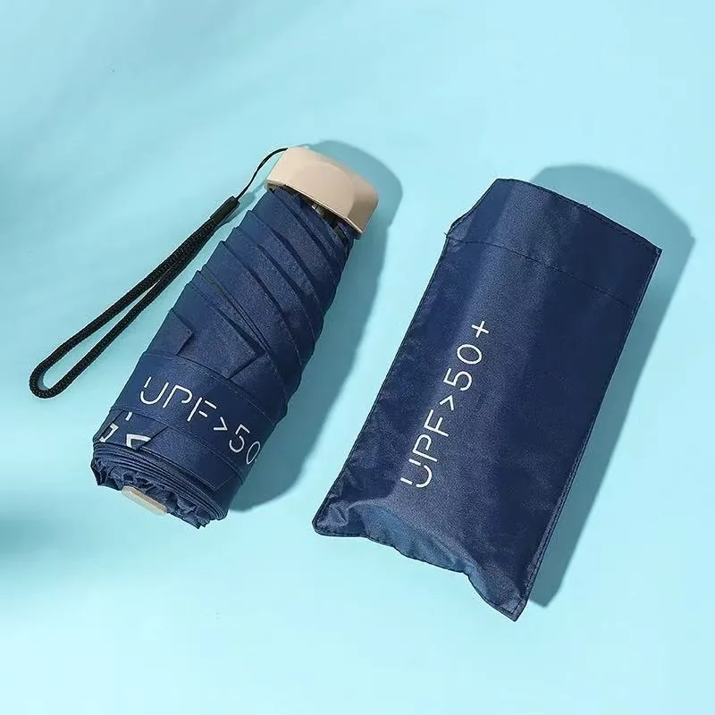Sombrilla ligera para sol y lluvia con protección UV - imagen 3