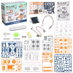 Robot solar educativo 21 en 1 para niños - Kit STEM DIY creativo