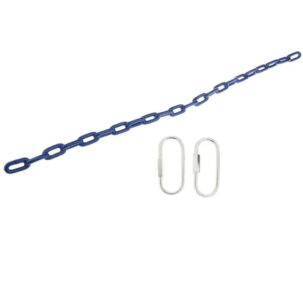 Cadena de columpio de hierro con conectores