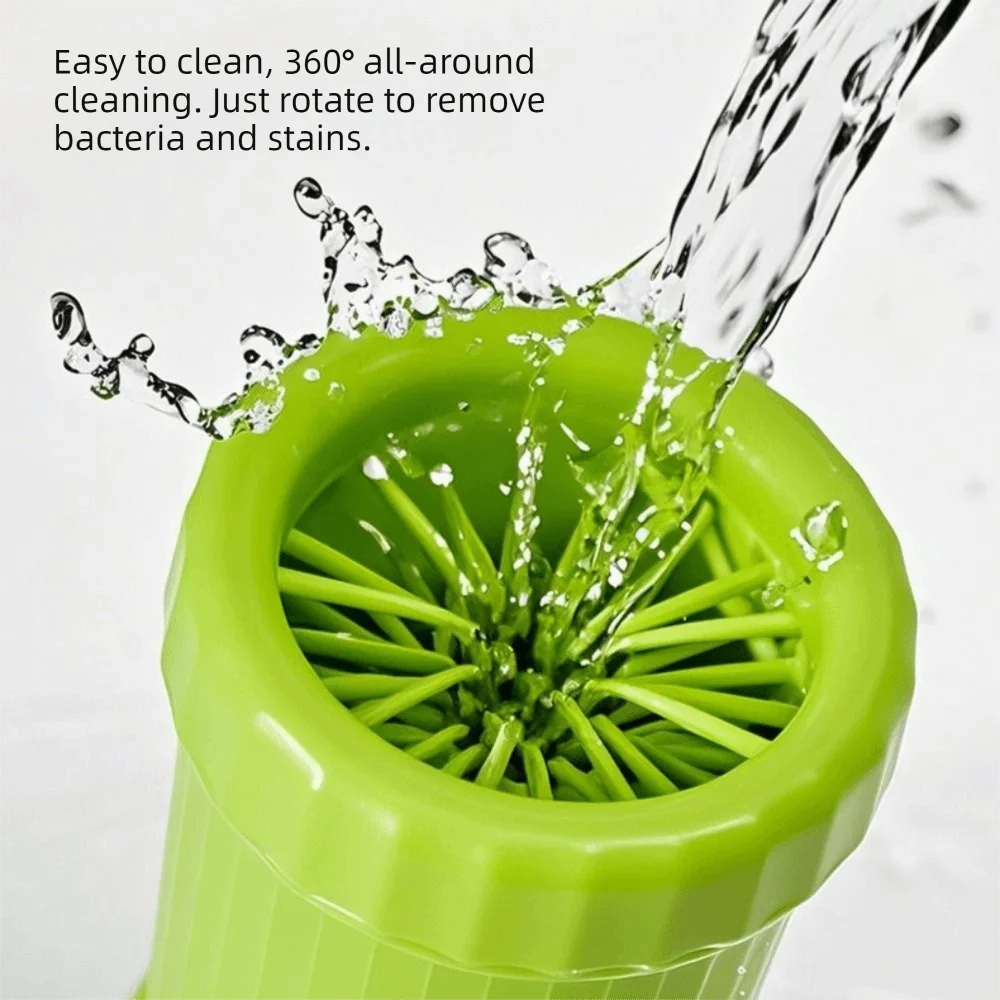 Lavador de patas para perros recargable USB, portátil y desmontable - imagen 4