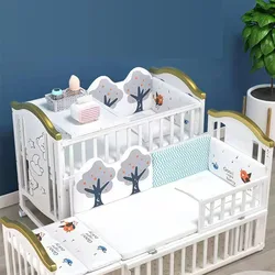 Cuna convertible de madera para colecho infantil – Multifunción